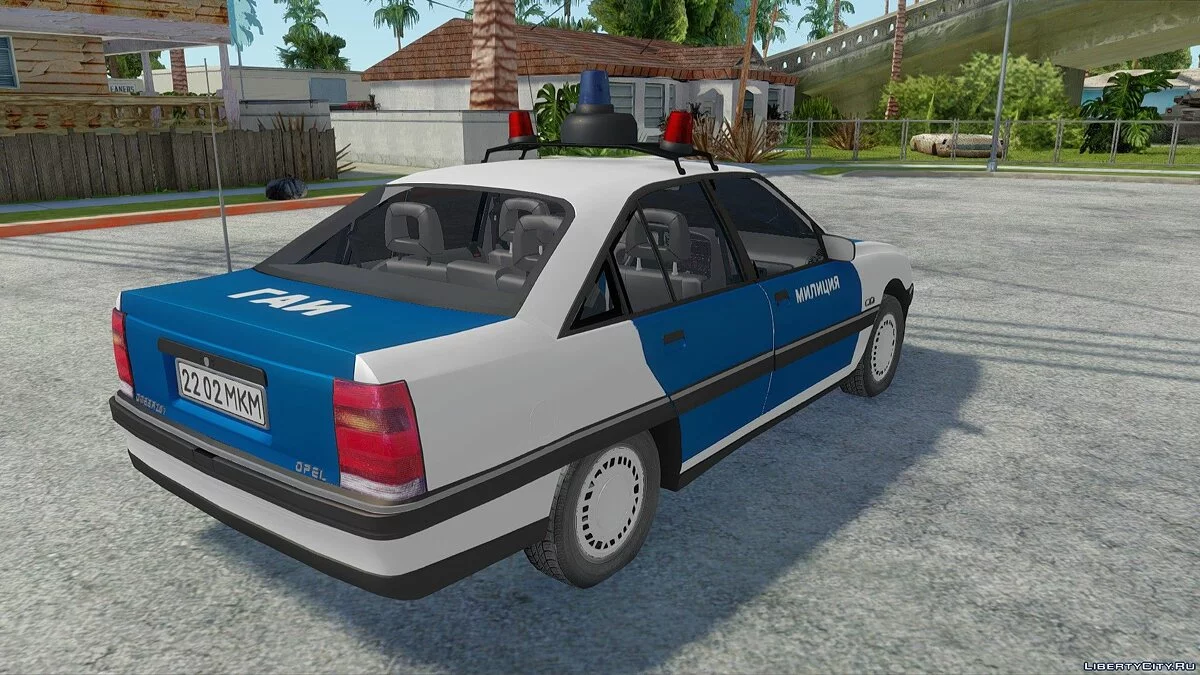欧宝 欧米茄 A 1989 交通警察 / GTA San Andreas