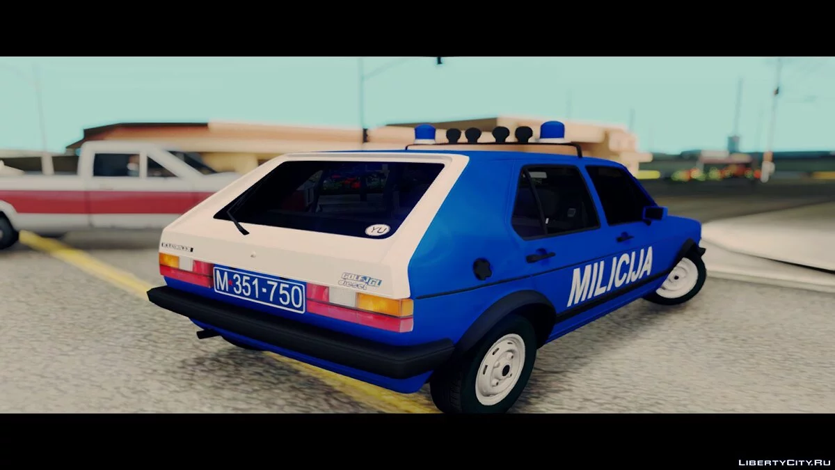 Volkswagen Golf Mk1 TAS Militia [Yugoslavia] / GTA San Andreas