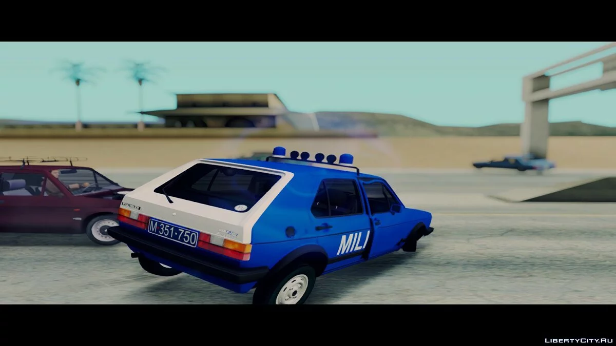 Volkswagen Golf Mk1 TAS Militia [Yugoslavia] / GTA San Andreas