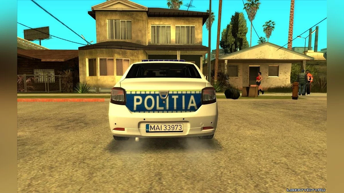Dacia Logan Police Livery 2020 VC&SA / GTA San Andreas