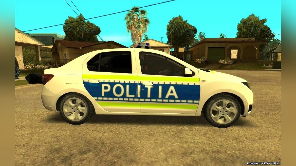 Dacia Logan Police Livery 2020 VC&SA / GTA San Andreas
