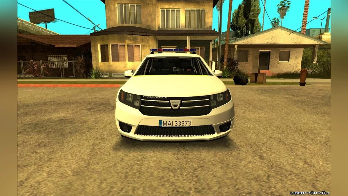 Dacia Logan Police Livery 2020 VC&SA / GTA San Andreas