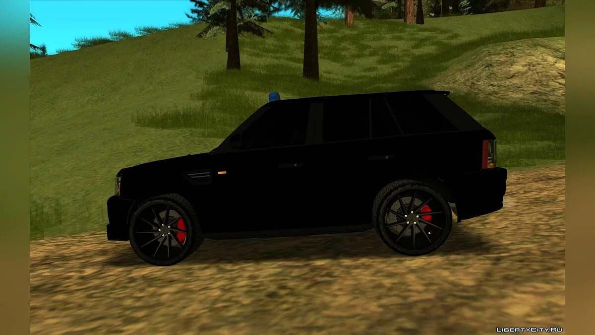 路虎 - 俄罗斯警察用揽胜 / GTA San Andreas