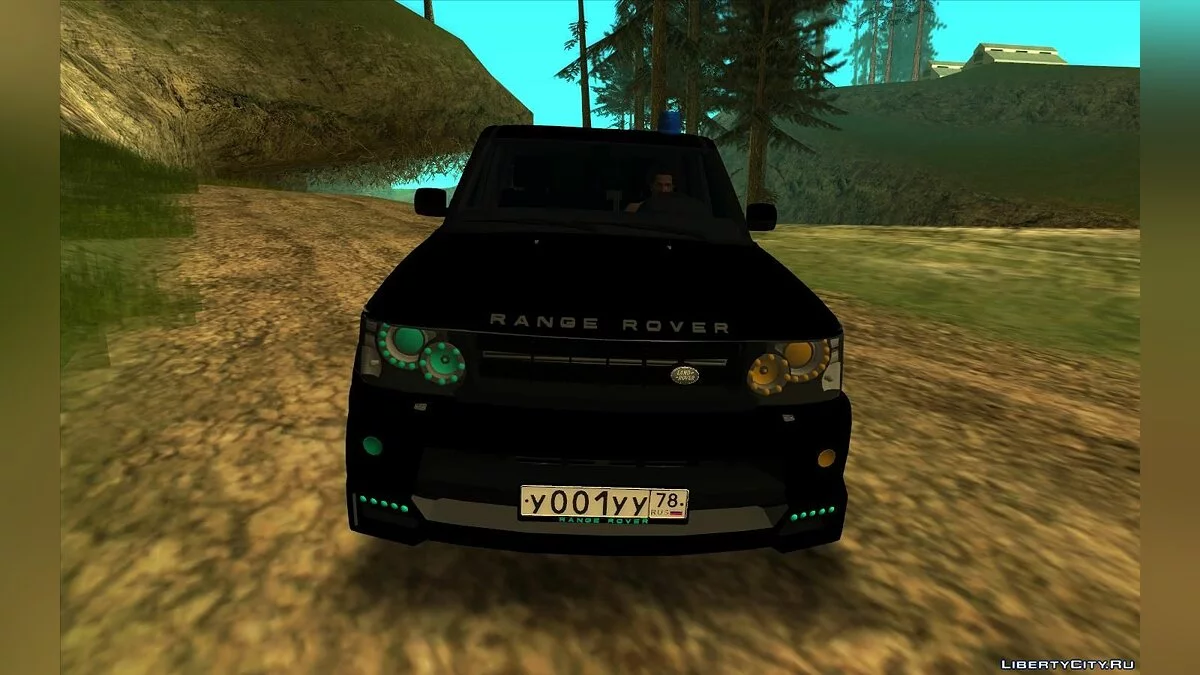 路虎 - 俄罗斯警察用揽胜 / GTA San Andreas