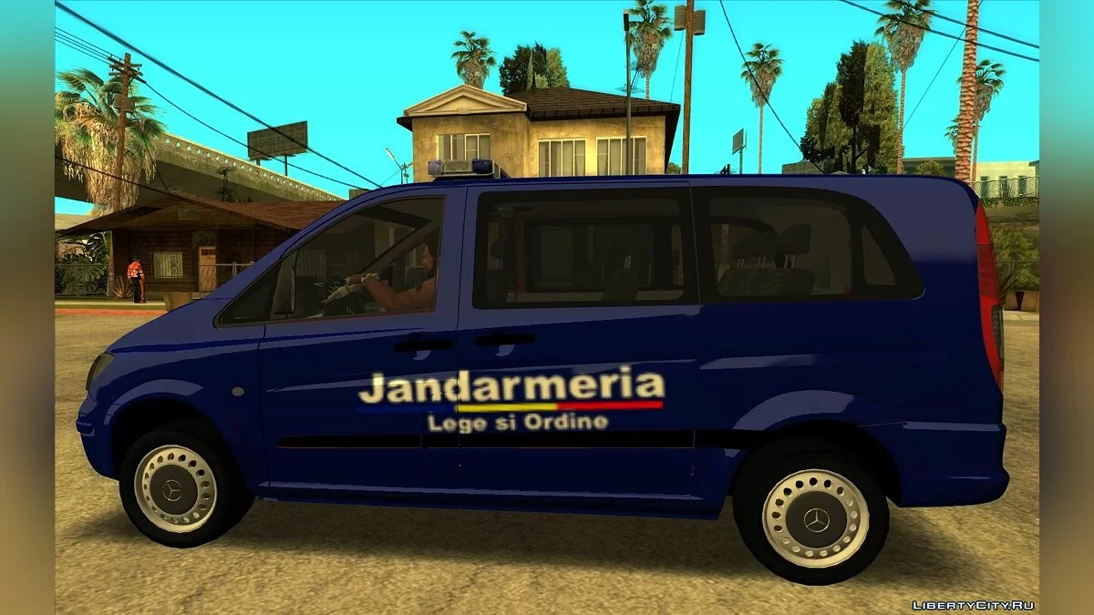 Mercedes-Benz Vito - Romanian Gendarmerie / GTA San Andreas