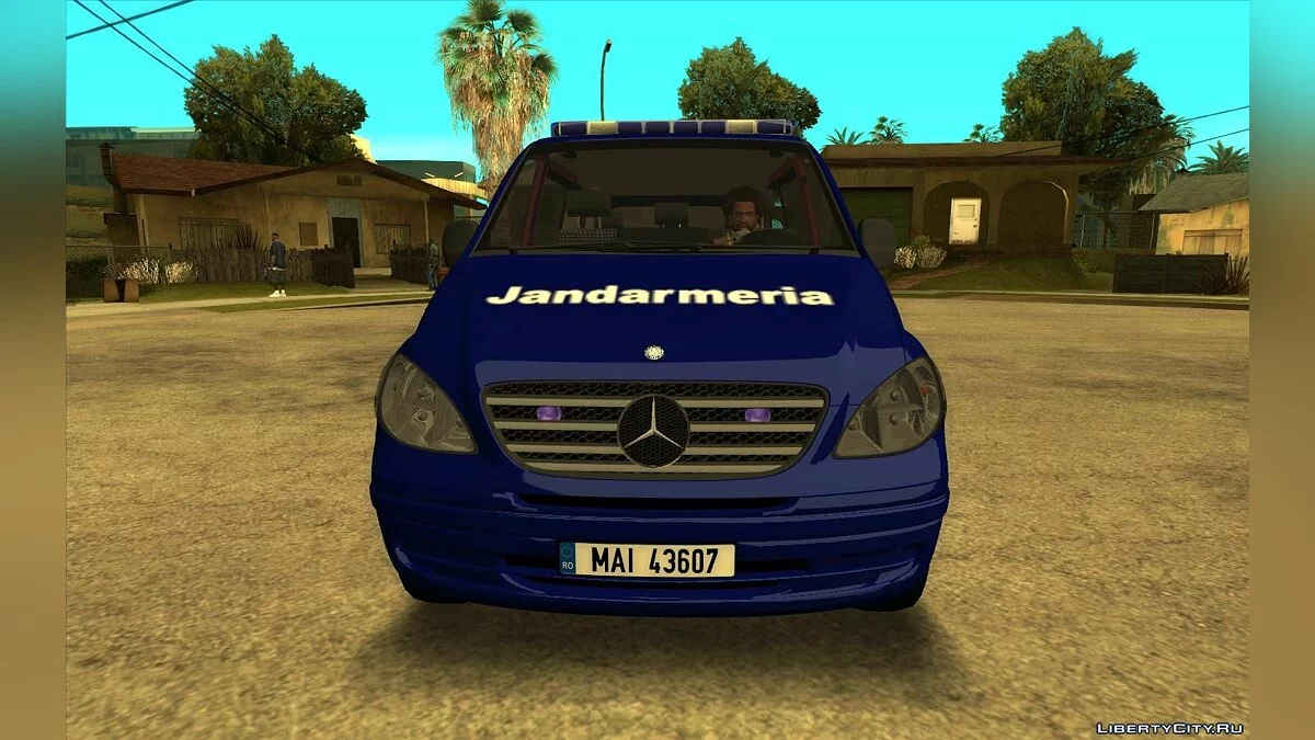 Mercedes-Benz Vito - Romanian Gendarmerie / GTA San Andreas