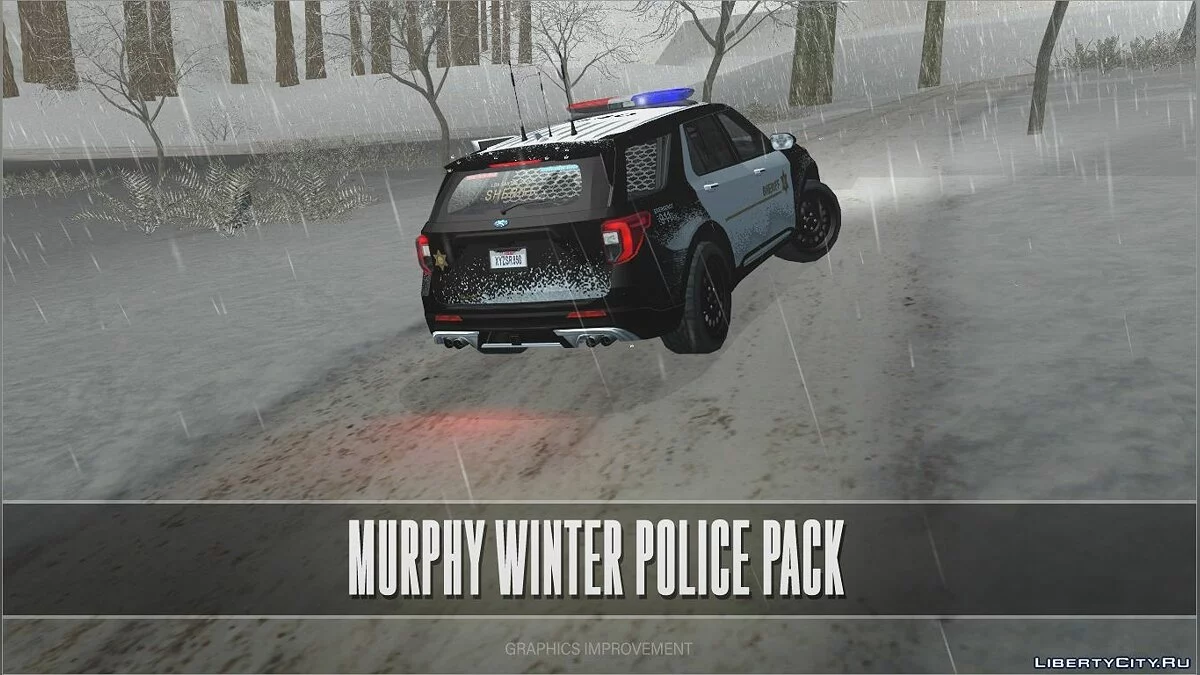 Murphy Winter Polizeipaket / GTA San Andreas
