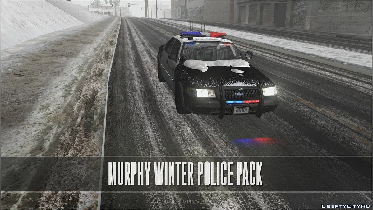 Murphy Winter Polizeipaket / GTA San Andreas