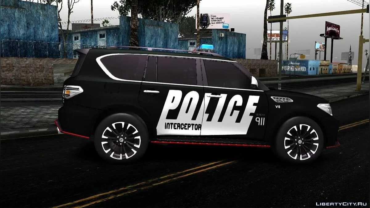 Nissan Patrol Nismo Polícia do IRAQUE 2018 / GTA San Andreas