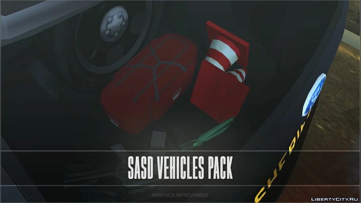 SASD FAHRZEUGPACK (LQ) / GTA San Andreas