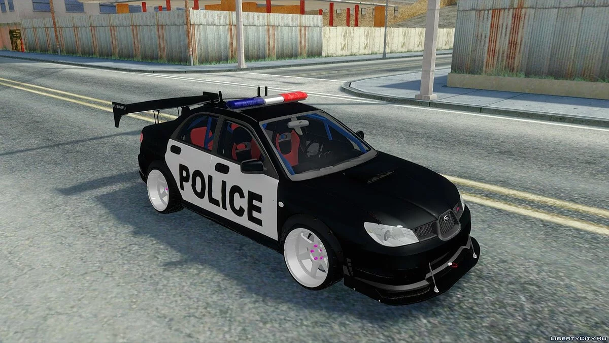 斯巴鲁翼豹WRX STi警察漂移 / GTA San Andreas