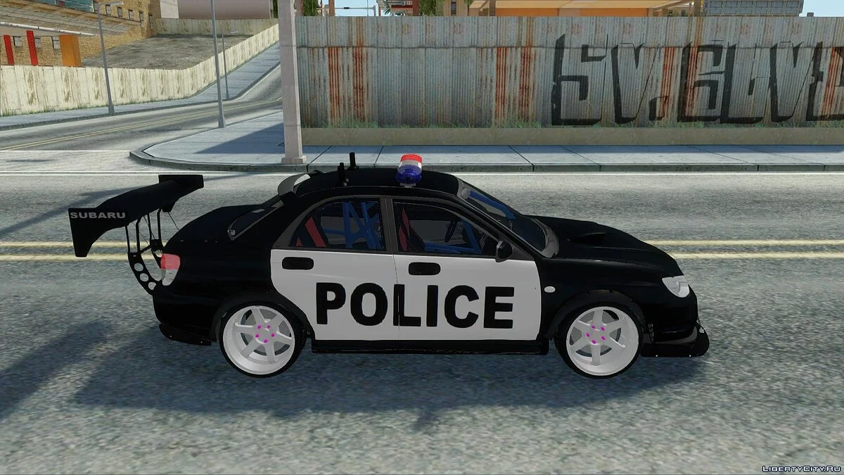斯巴鲁翼豹WRX STi警察漂移 / GTA San Andreas