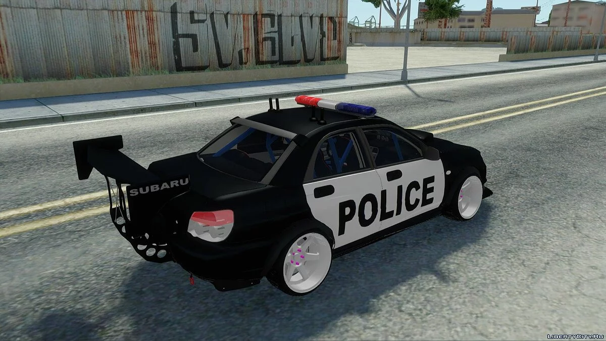 斯巴鲁翼豹WRX STi警察漂移 / GTA San Andreas