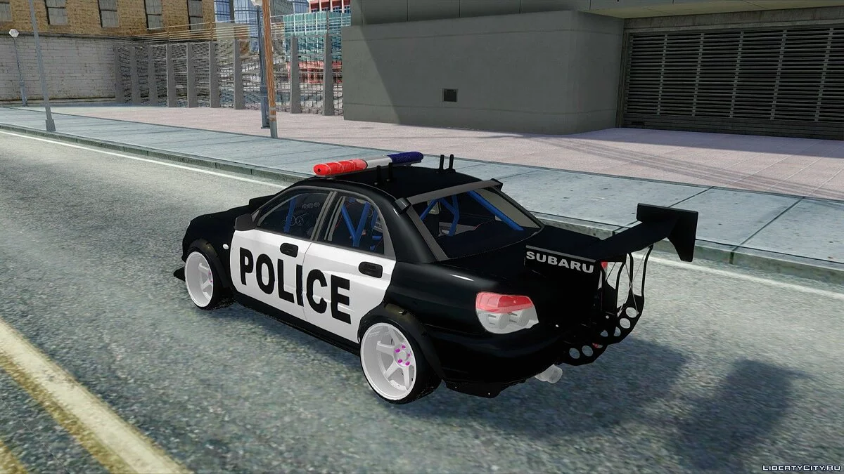 斯巴鲁翼豹WRX STi警察漂移 / GTA San Andreas