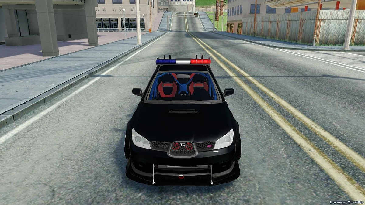 斯巴鲁翼豹WRX STi警察漂移 / GTA San Andreas