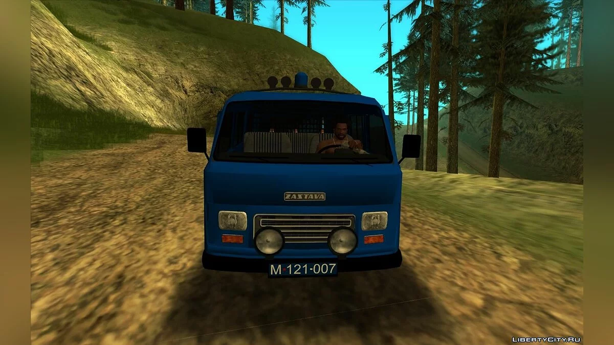 扎斯塔瓦850 AK - 警察 / GTA San Andreas
