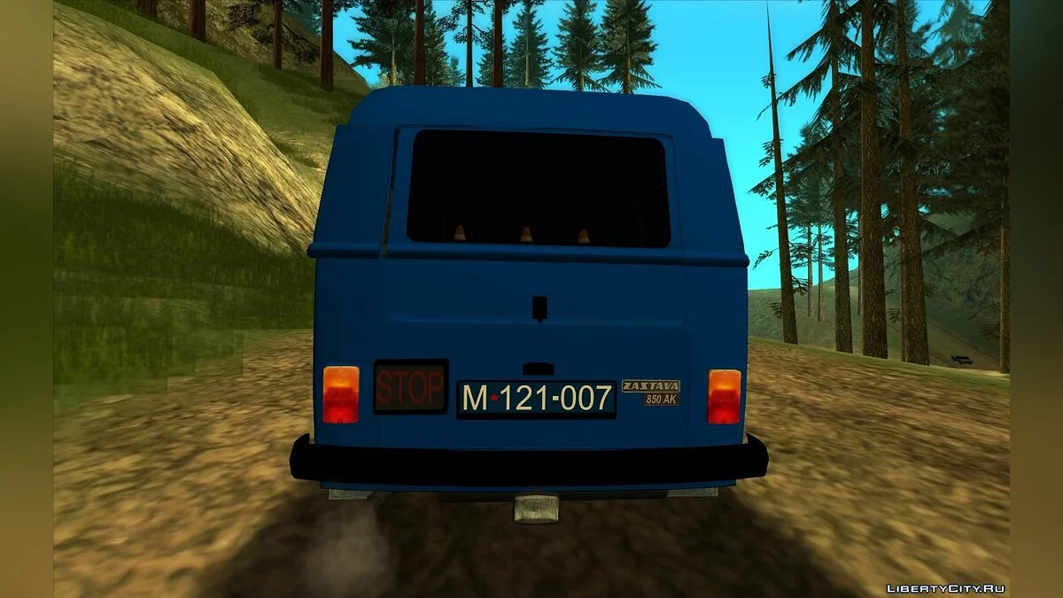 扎斯塔瓦850 AK - 警察 / GTA San Andreas