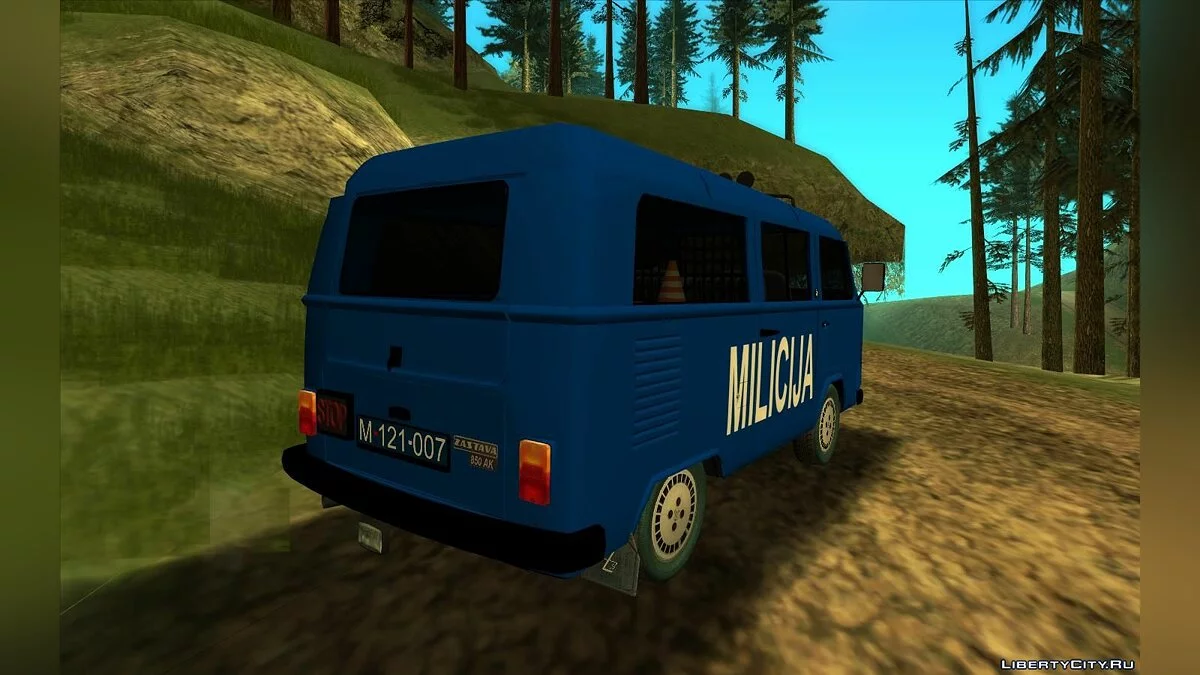 扎斯塔瓦850 AK - 警察 / GTA San Andreas