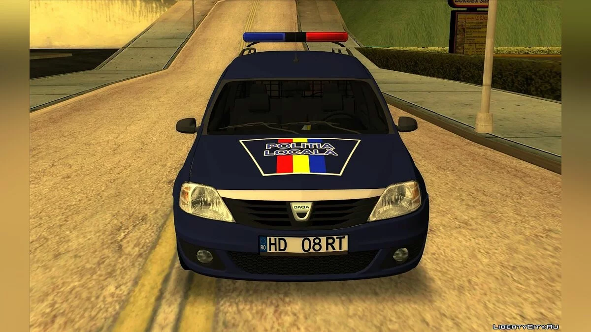 2010 Dacia Logan MCV Politia Locala / GTA San Andreas