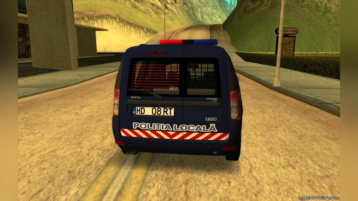 2010 Dacia Logan MCV Politia Locala / GTA San Andreas