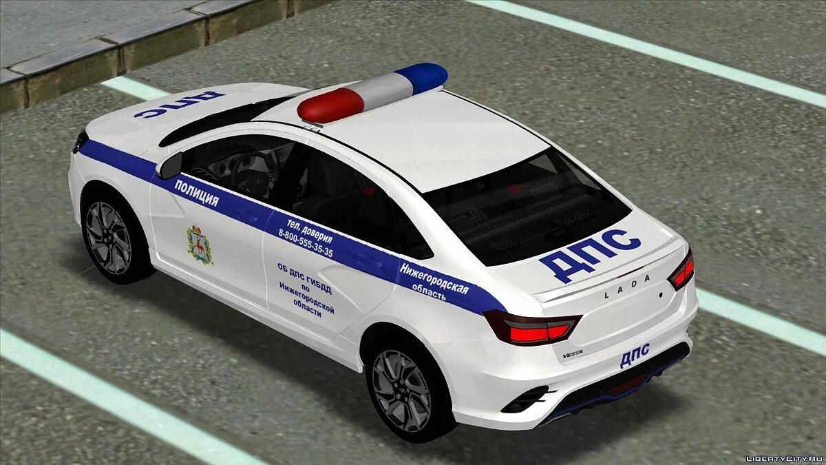 Lada Vesta Sport DPS / GTA San Andreas