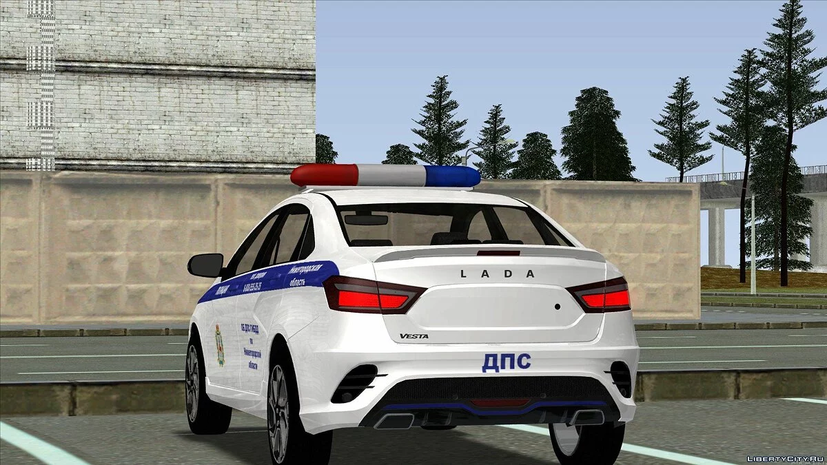 Lada Vesta Sport DPS / GTA San Andreas
