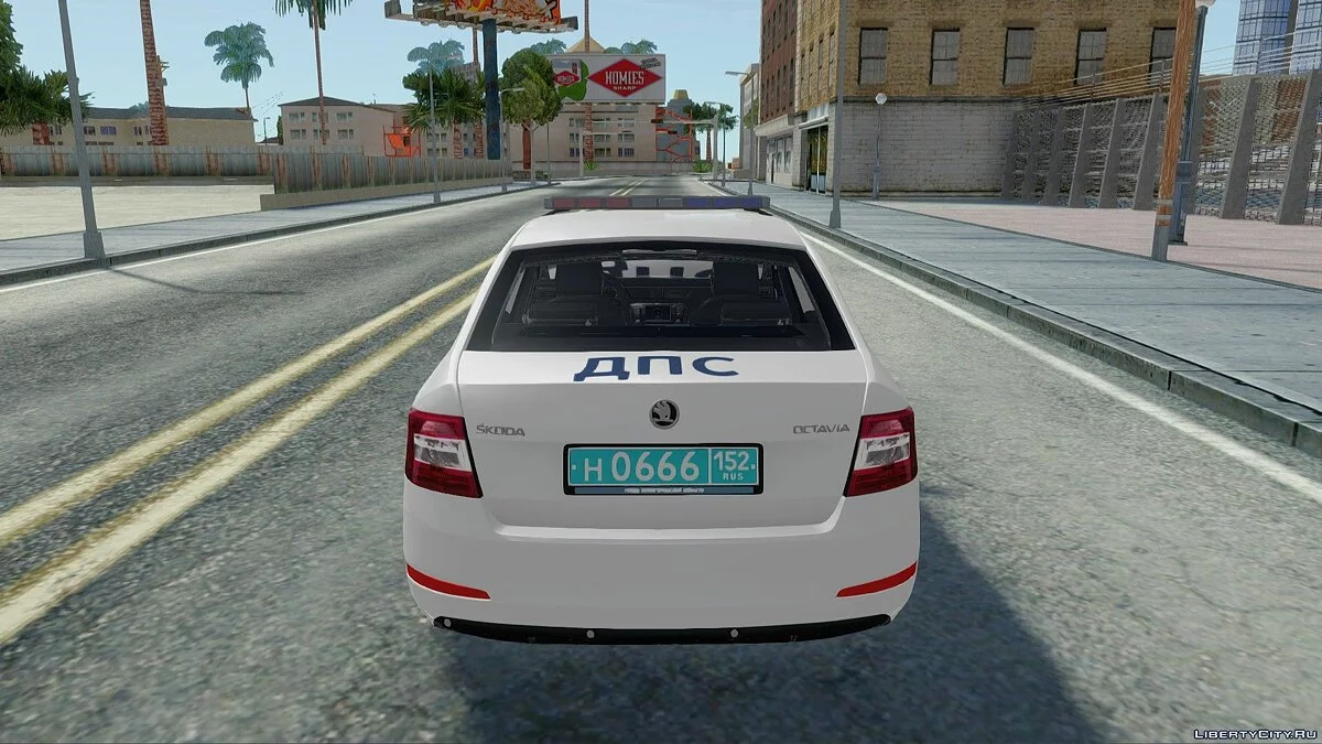 Skoda Octavia A7 ДПС / GTA San Andreas