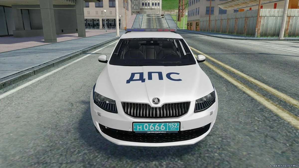 Skoda Octavia A7 ДПС / GTA San Andreas