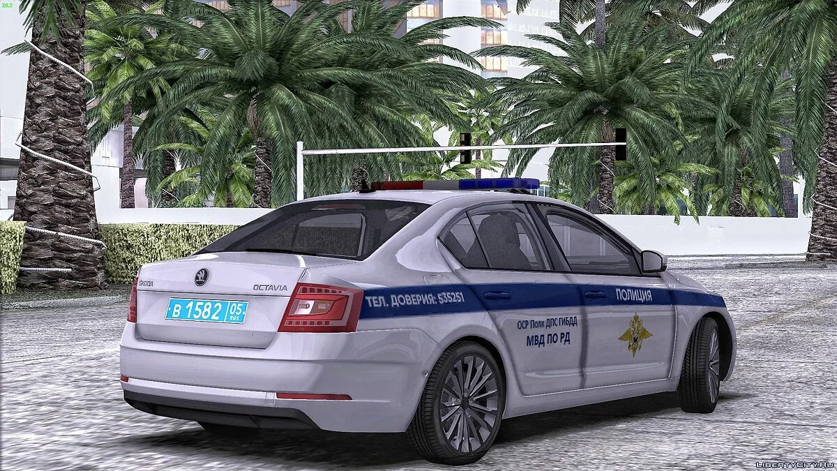 Skoda Octavia DPS / GTA San Andreas