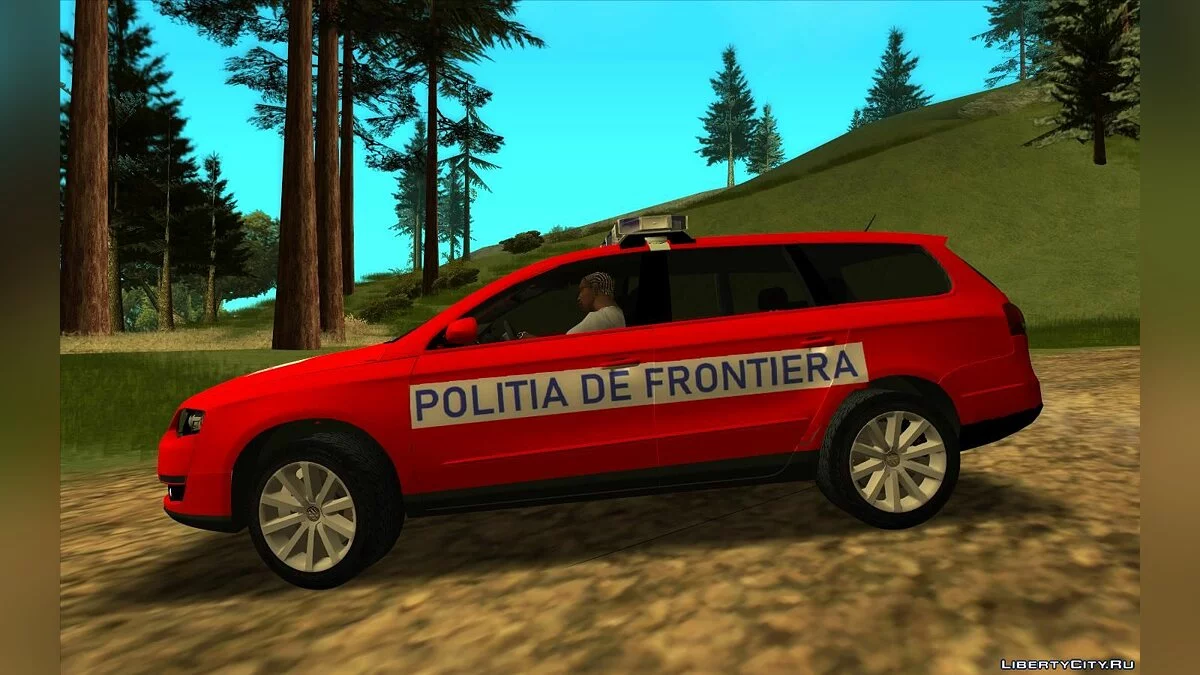 Volkswagen Passat - Polícia / GTA San Andreas