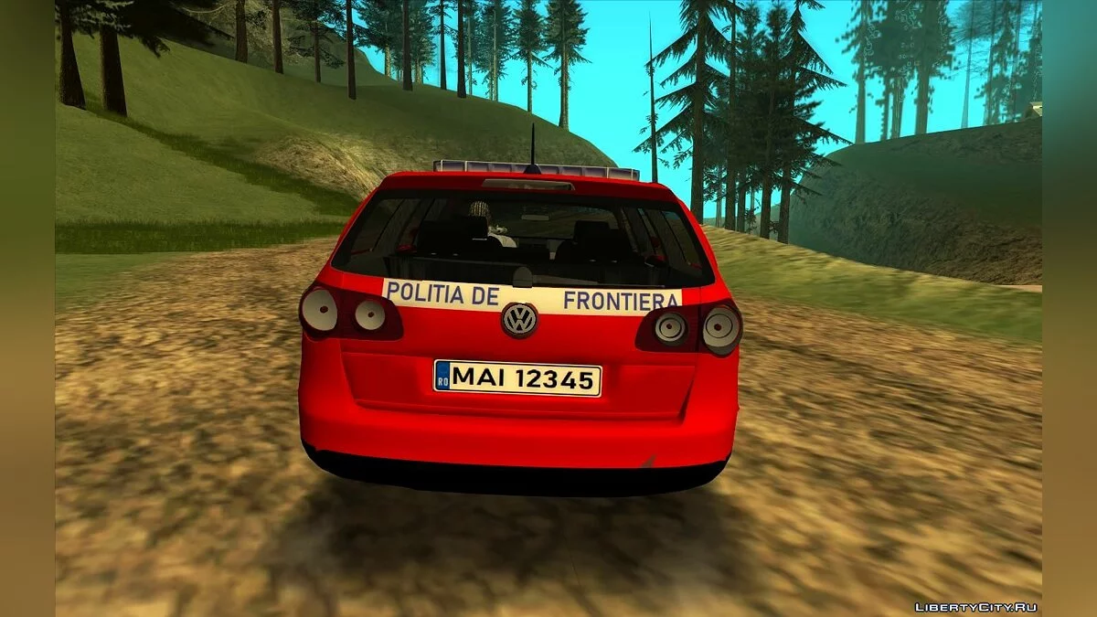 Volkswagen Passat - Polícia / GTA San Andreas