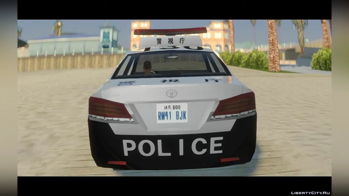 2016 Toyota Crown Patrulha (210系) / GTA San Andreas