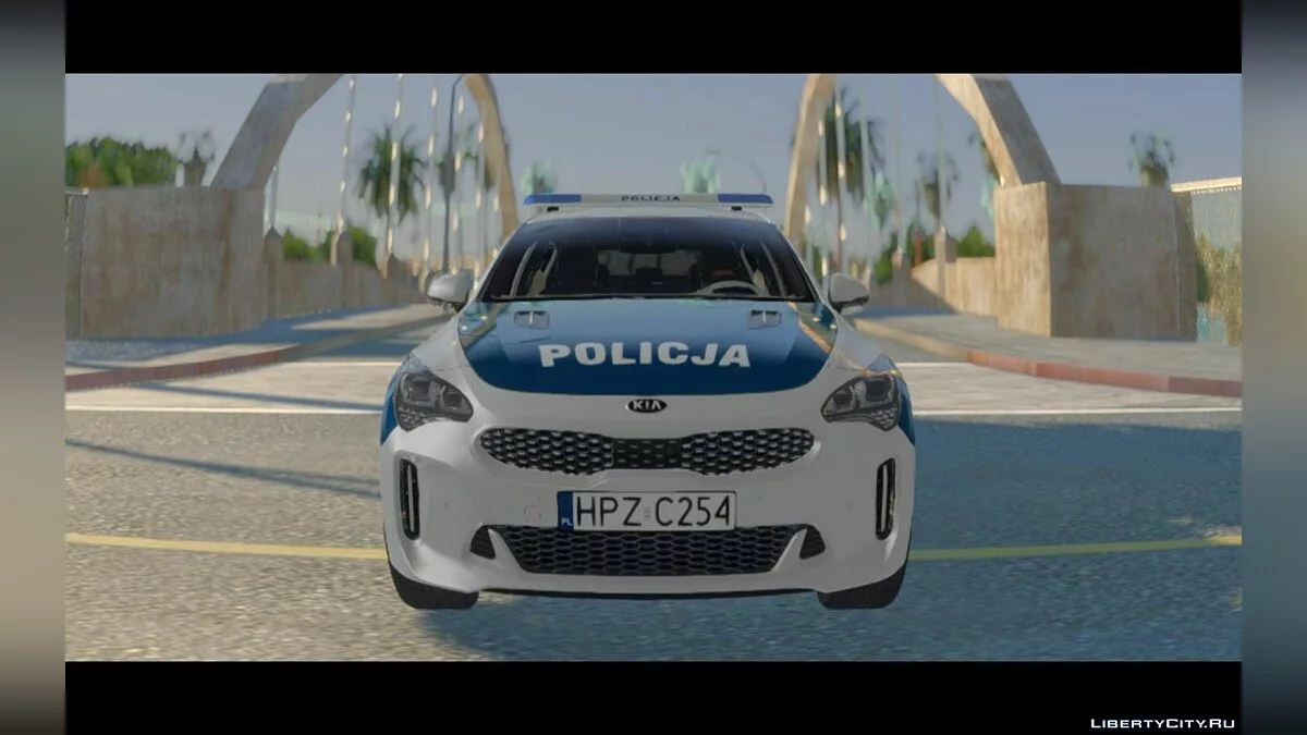Kia Stinger GT - Police / GTA San Andreas