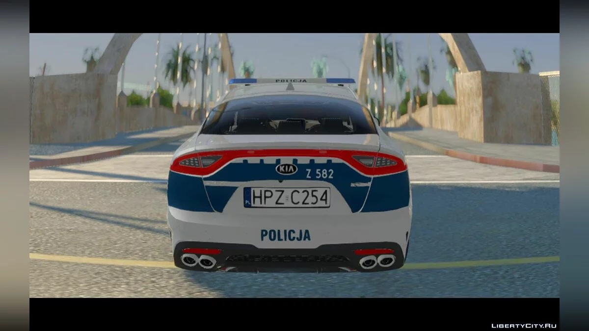 Kia Stinger GT - Police / GTA San Andreas