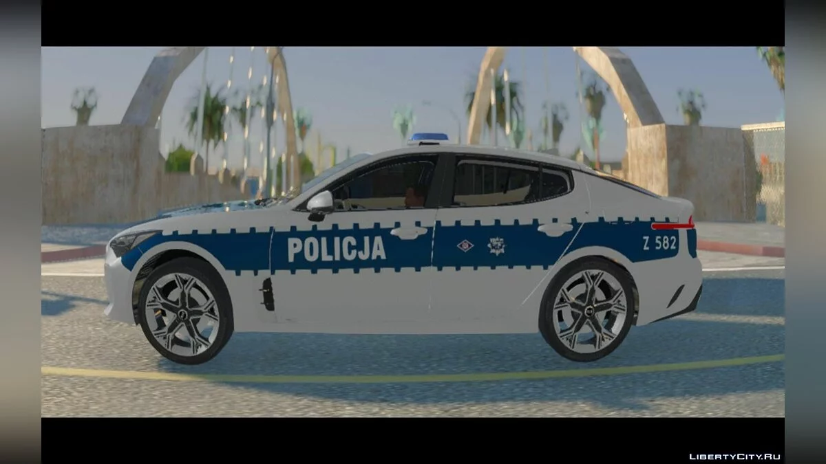 Kia Stinger GT - Police / GTA San Andreas