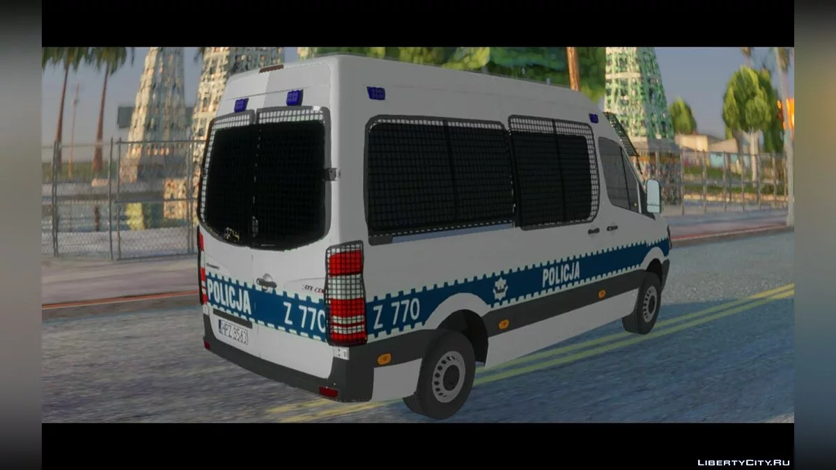 Mercedes-Benz Sprinter - Police / GTA San Andreas