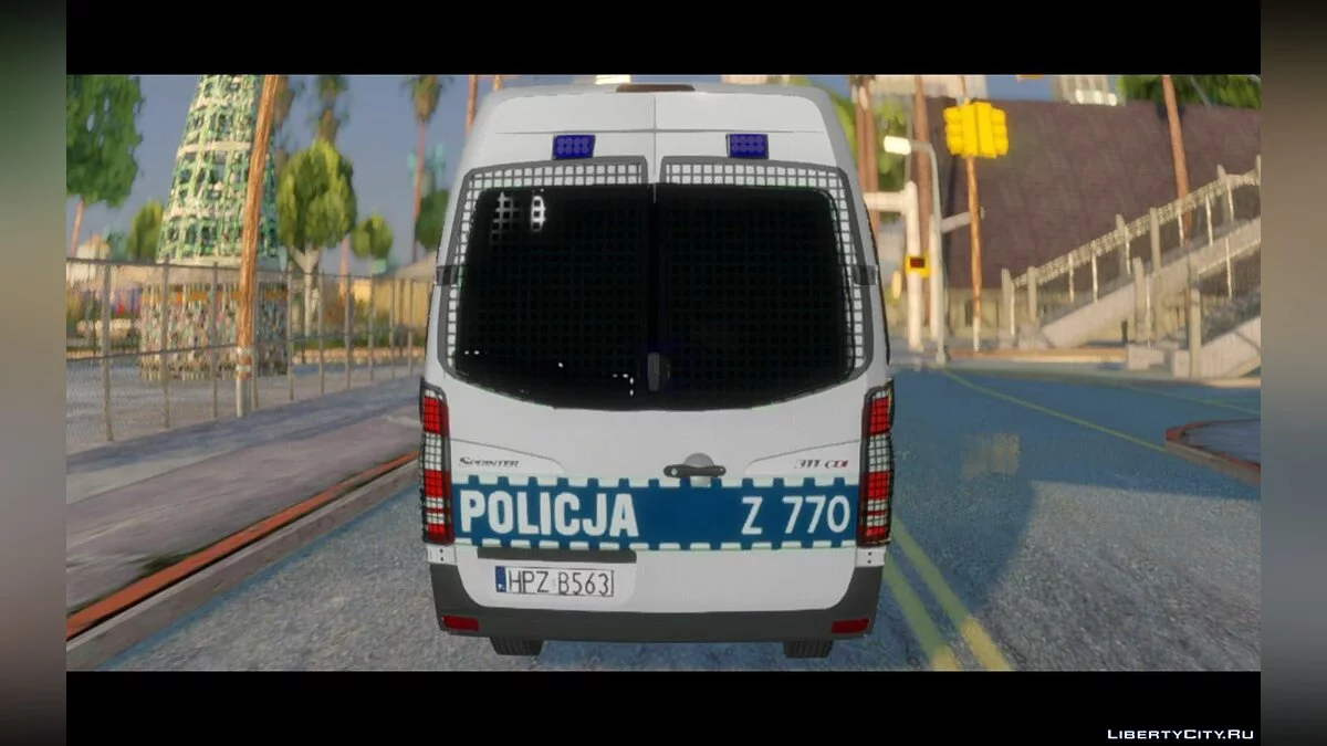 Mercedes-Benz Sprinter - Police / GTA San Andreas