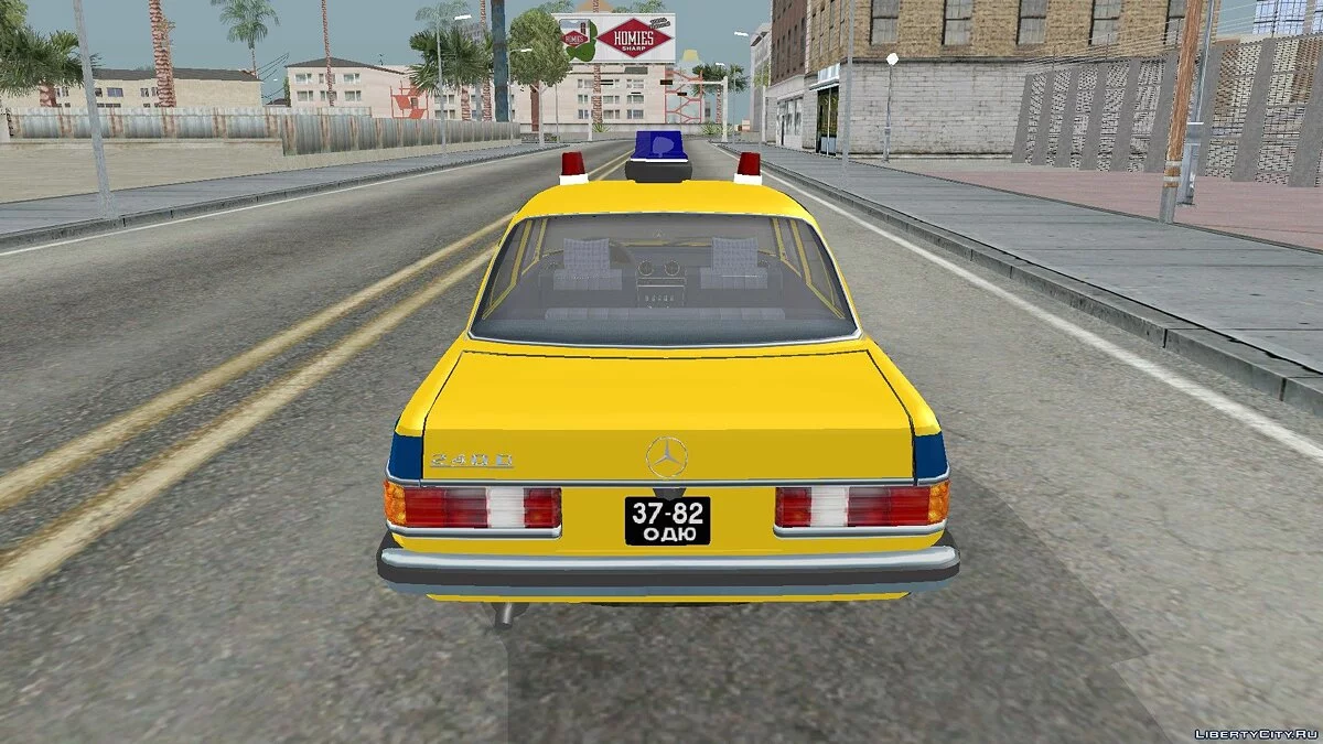 Mercedes-Benz W123-240D Soviet Police / GTA San Andreas