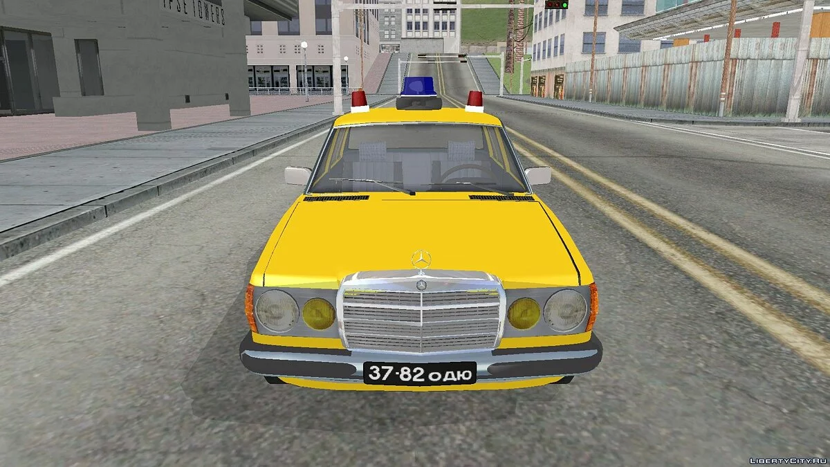 Mercedes-Benz W123-240D Soviet Police / GTA San Andreas