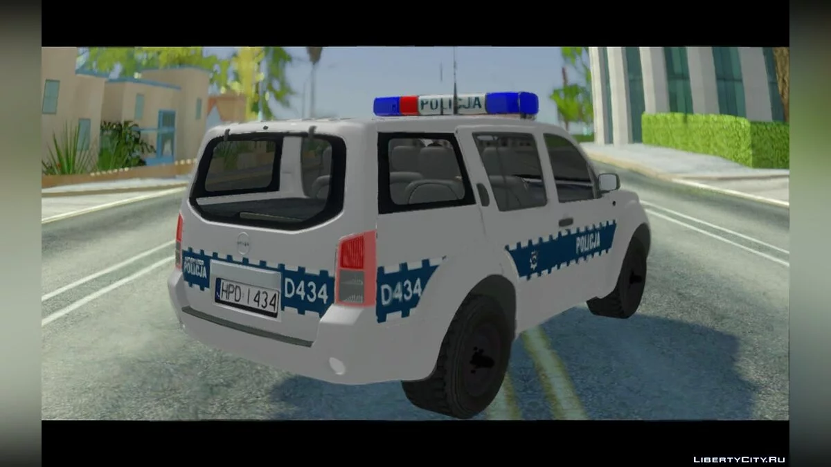 Nissan Pathfinder - Police / GTA San Andreas