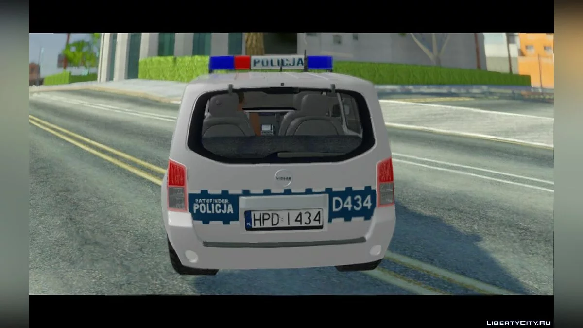 Nissan Pathfinder - Police / GTA San Andreas