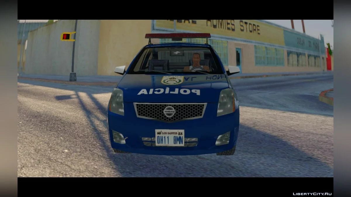 Nissan Sentra 2009 - Полиция  / GTA San Andreas