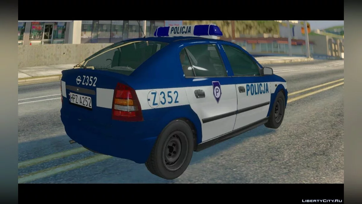 Opel Astra G - Поліція / GTA San Andreas