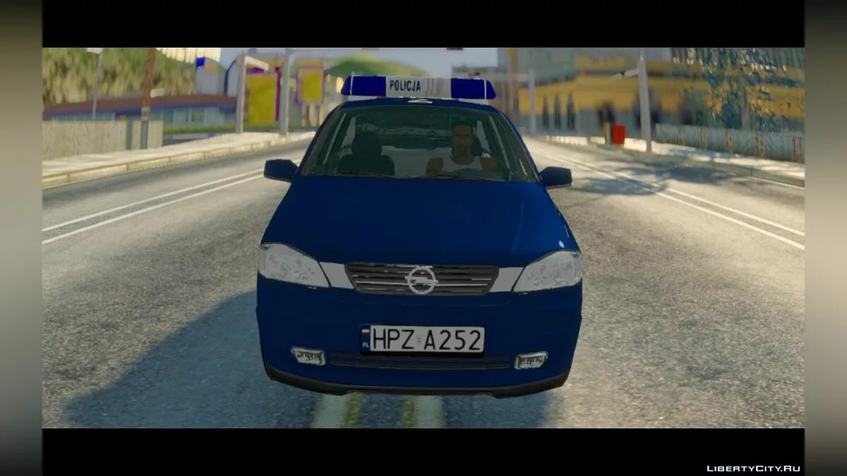 Opel Astra G - Поліція / GTA San Andreas