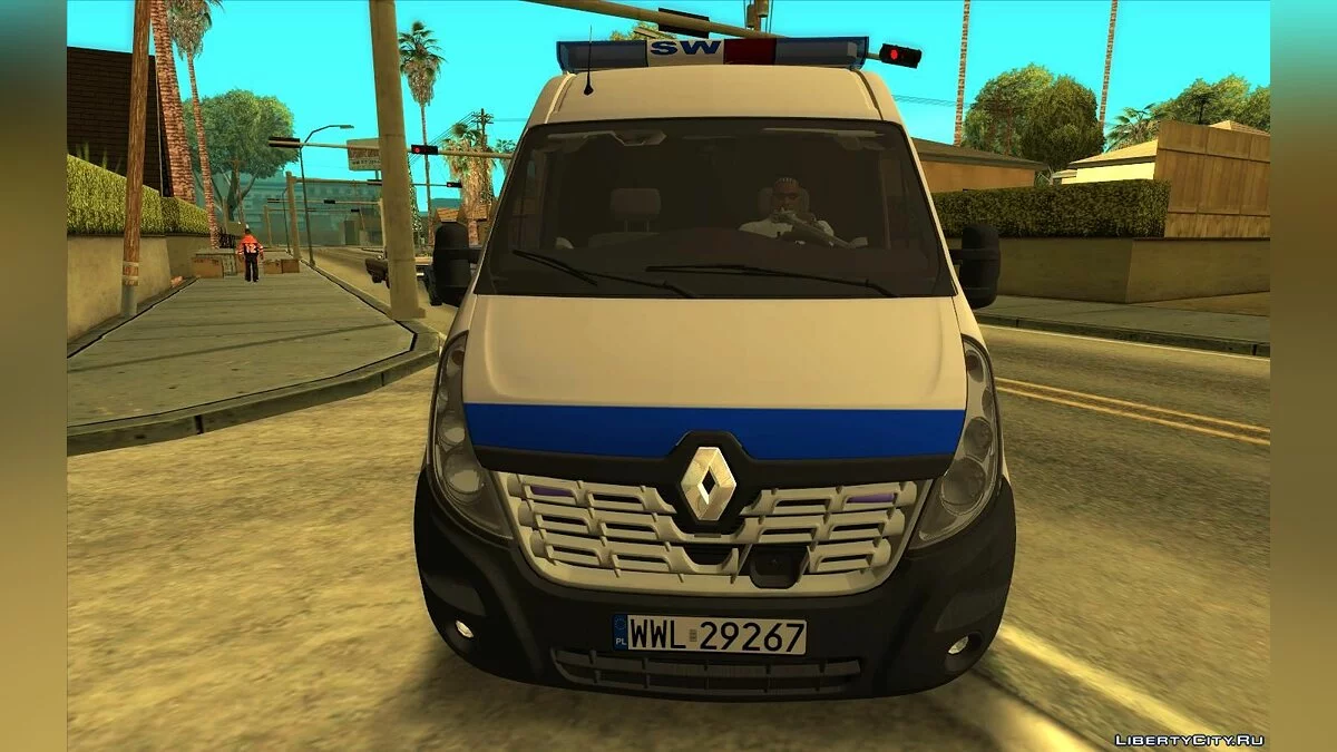 Renault Master II - Prison Service / GTA San Andreas