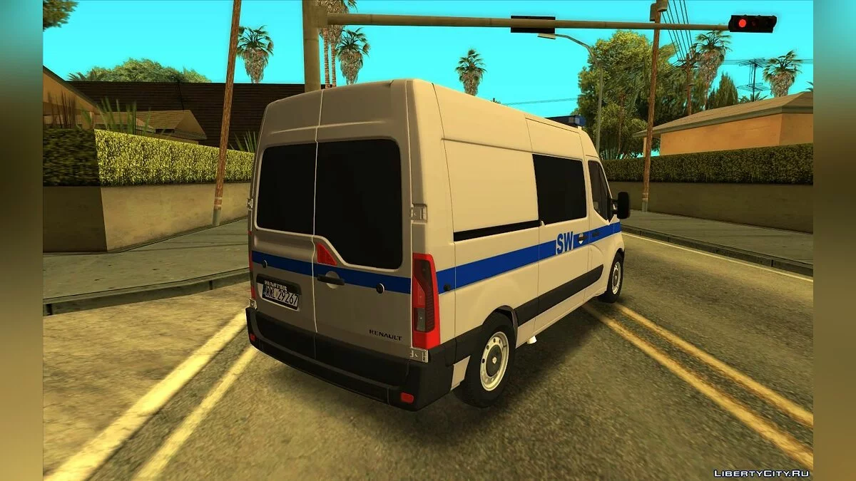 Renault Master II - Prison Service / GTA San Andreas