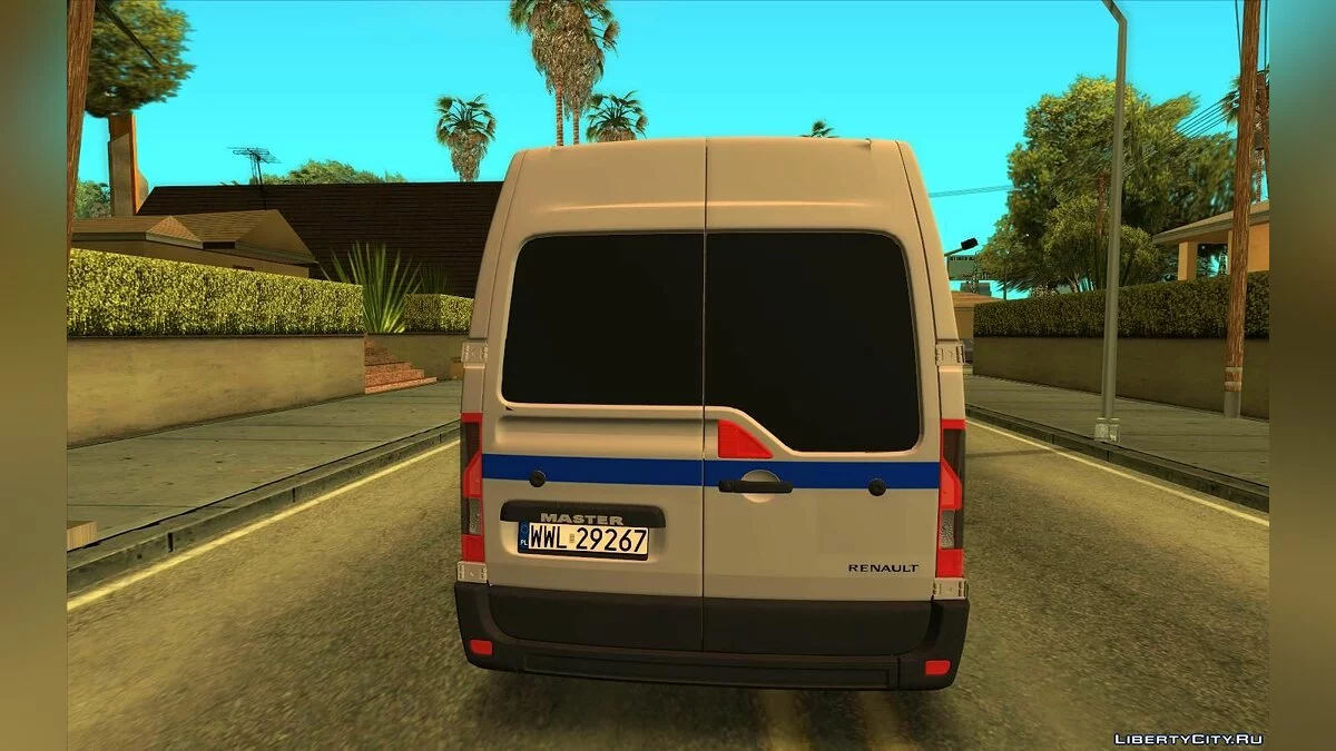 Renault Master II - Prison Service / GTA San Andreas