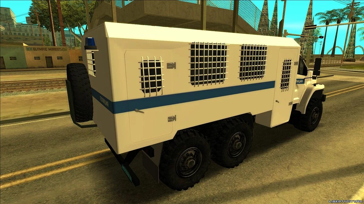 URAL NEXT — POLICE Livery / GTA San Andreas