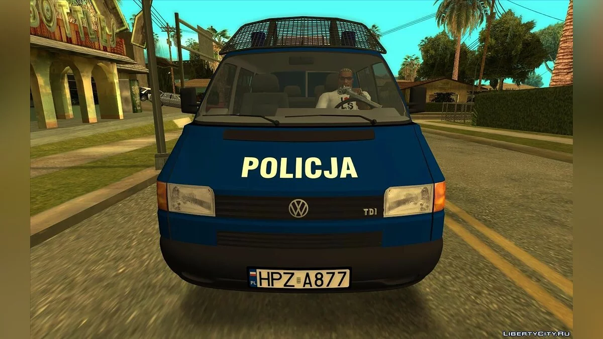 Volkswagen Transporter (T4) - Police / GTA San Andreas