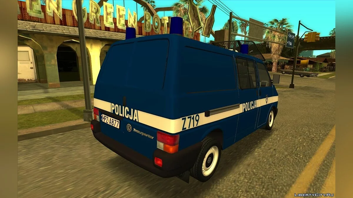 Volkswagen Transporter (T4) - Police / GTA San Andreas